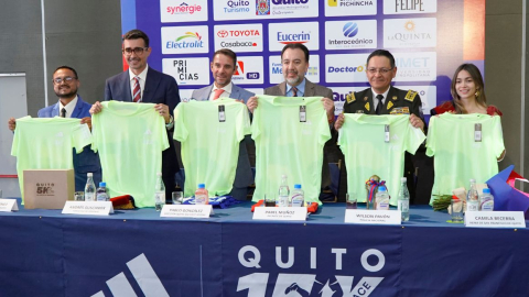 Presentación de la edición 2024 de la carrera Quito 15K Race Adidas.