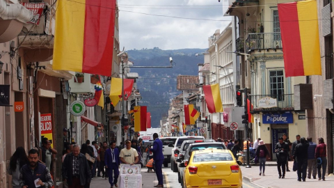 El centro histórico de Cuenca, el 5 de abril de 2024.