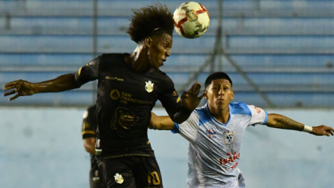 Jugadores de Manta y Vargas Torres, 2 de abril de 2024.