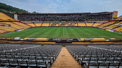 El estadio Banco Pichincha, de Barcelona SC.