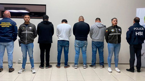 Cuatro personas fueron detenidas en 2023 durante un operativo contra la pornografía infantil en Ecuador.