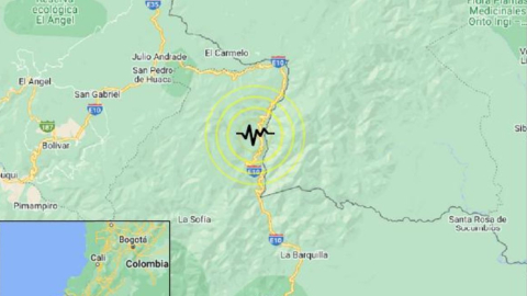 Un temblor se registró en Carchi, la mañana del 6 de mayo de 2024.