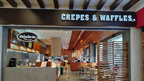 Imagen referencial de un local de Crepes&Waffles. Foto del 6 de mayo de 2024.