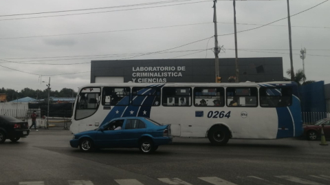 El Laboratorio de Criminalística, en el distrito Portete de Guayaquil. 