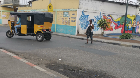 El parque Los Bichos que está ubicado en la cooperativa Santiaguito Roldós. Guayaquil, 17 de octubre de 2021.