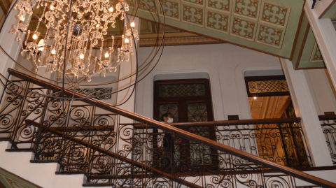 Detalles de la decoración del Itza Hotel Boutique, ubicado en el Centro Histórico de Cuenca.