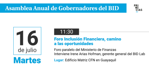 Foro organizado por el Ministerio de Finanzas 