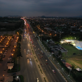 La Av. Samborondón es una de las vías principales del país