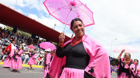 El Desfile de la Confraternidad en Quito se desarrolló este 26 del noviembre de 2022. 