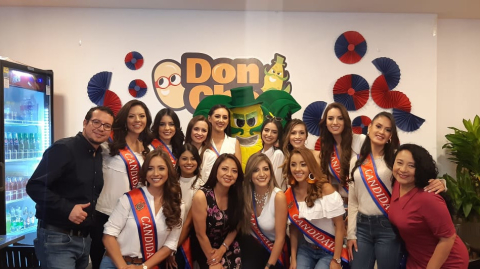 Candidatas a reina de Quito