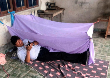 Fotografía tomada de la cuenta @evoespueblo del expresidente de Bolivia Evo Morales en un lugar sin determinar en la región de Cochabamba