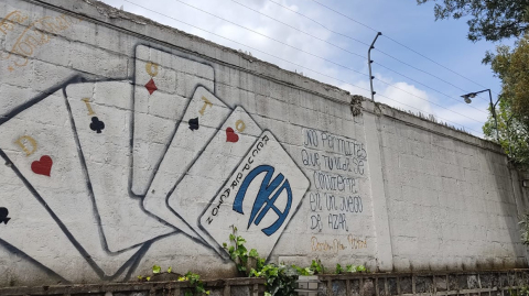 Instalaciones de la Comunidad Terapéutica Séptimo Cielo, en el cantón Rumiñahui.