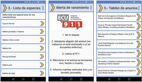 Pasos a seguir para reportar un varamiento.