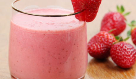 batido de fresa