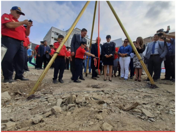 En octubre de 2019, Agustín Casanova, alcalde de Portoviejo, participó de la ceremonia de inicio de la obra.