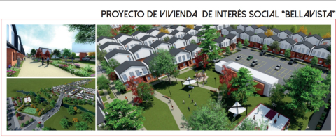 El proyecto inmobiliario de interés social "Bellavista" está previsto que sea construido en Santo Domingo.