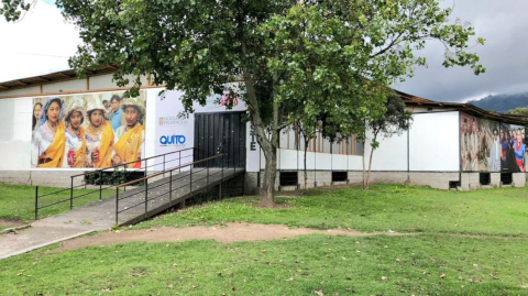 Servidores del Patronato San José y del MIES prepararon un albergue para personas en situación de calle, en Quito.