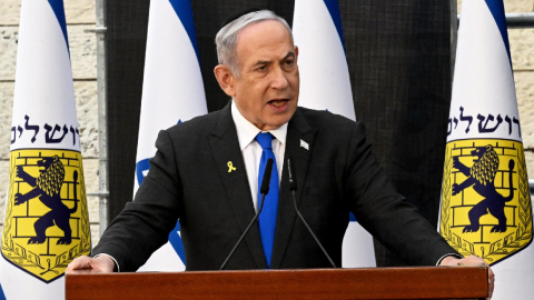 Benjamin Netanyahu, primer ministro de Israel.