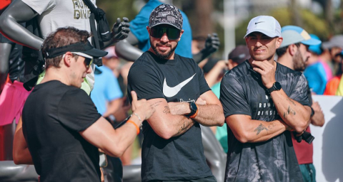 Nike invitó a toda la comunidad a correr dos simulaciones de carrera guiada de 10K y 15K.