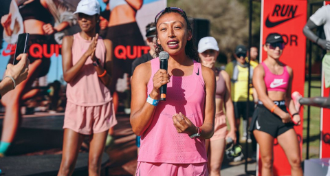 Mary Granja, clasificada para los juegos olímpicos de París 2024 y del Nike Run Crew.