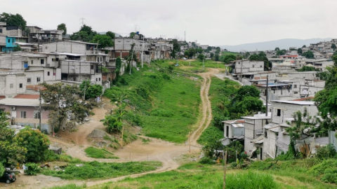 Imagen referencial del Bloque 6 de Bastión Popular, parte del distrito Nueva Prosperina, al norte de Guayaquil. 