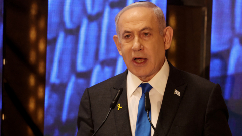 El primer ministro de Israel, Benjamin Netanyahu, 13 de mayo de 2024.