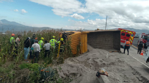 Accidente de tránsito en Panamericana Norte el 27 de mayo de 2024.