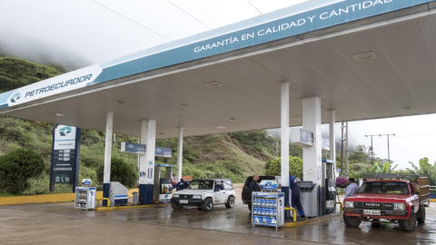 Imagen referencial de una gasolinera de Petroecuador, en Cariamanga.