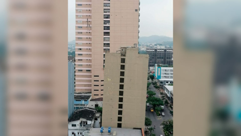 Imagen del edificio Fantasía de Guayaquil, el 17 de junio de 2023.