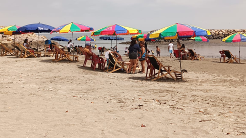 La playa de Bajo Alto, en la provincia de El Oro, es un sitio turístico que registra en las últimas semanas ataques violentos.