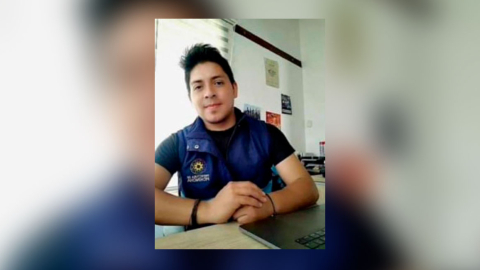 El joven Stalin Miguel Sosa se encuentra desaparecido en Quito.
