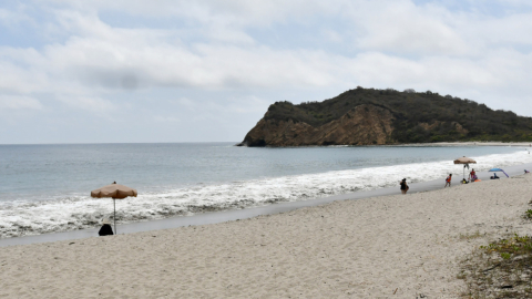 Playa Los Frailes en Manabí, 22 de junio de 2024. 