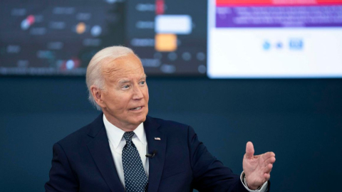 El presidente de Estados Unidos, Joe Biden, en una actividad en Washington, el 2 de julio de 2024.