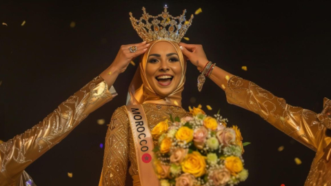 Kenza Layli, influencer virtual ganadora de Miss AI.