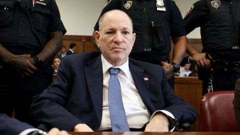 Harvey Weinstein en el Tribunal Penal de Manhattan, 9 de julio de 2024.