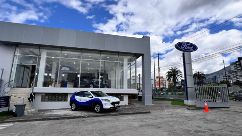 El nuevo concesionario Orgu Ford en Quito se encuentra en el sector "La Y".