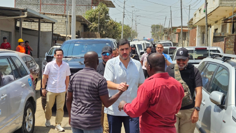 El alcalde de Guayaquil, Aquiles Alvarez, en Realidad de Dios, Monte Sinaí.