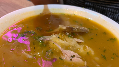 Encebollado de Marisquería Camarón Barbosa, ganador del 'Encebollado Fest 2024'