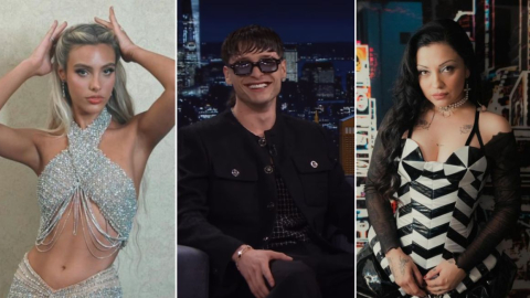 Lele Pons (izq), Peso Pluma y Mon Laferte han confirmado su participación en la Semana de la Música Latina de Billboard.