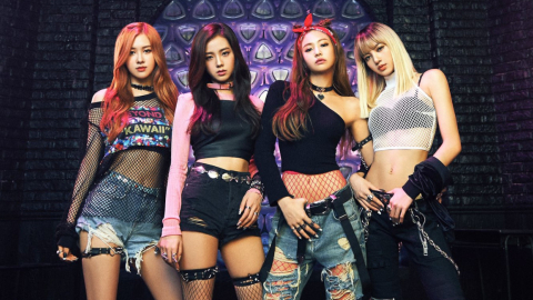 Integrantes de la banda Blackpink, 31 de mayo de 2024.