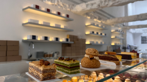 Postres franceses de Chatelain Patisserie.