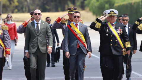 "Quieren al Presidente fuera, para que ella asuma el cargo", dice Daniel Noboa tras denuncia de Verónica Abad