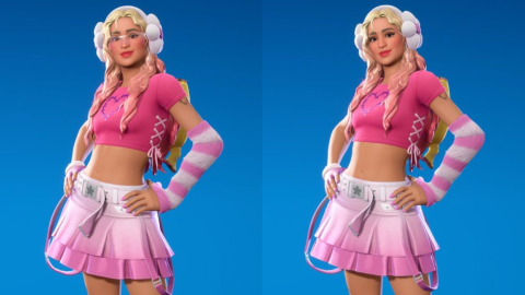 Skin de Karol G en Fortnite.