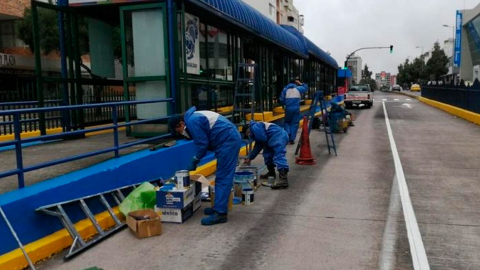 Quito: Dos paradas de la Ecovía estarán cerradas 35 días