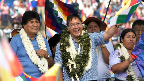 evo morales luis arce