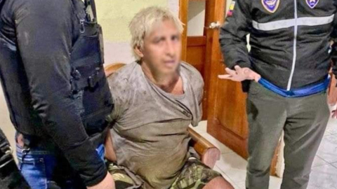 Una de las detenciones de un objetivo de alto valor para la Policía fue la de Fabricio Colón Pico, recapturado el 22 de abril de 2024.