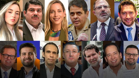 13 de los 17 precandidatos a la presidencia de la República son desconocidos según las encuestas. 27 de agosto de 2024