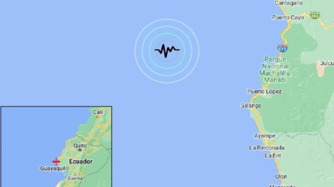 Reporte de un temblor en Manabí, el 28 de agosto de 2024.