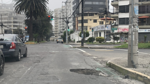 Imagen del sector La Pradera de Quito, el 4 de marzo de 2024.