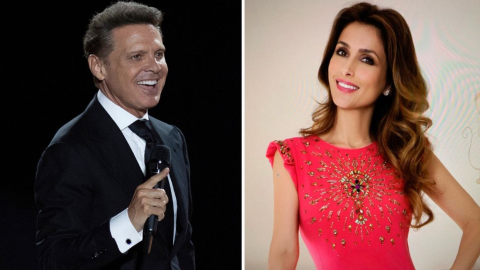 Luis Miguel y Paloma Cuevas